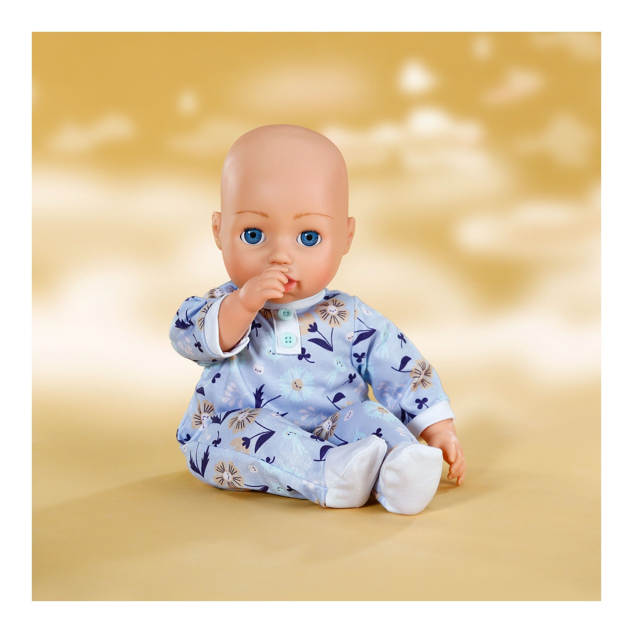 BABY born Blue Floral Romper Outfit for 43cm Dolls