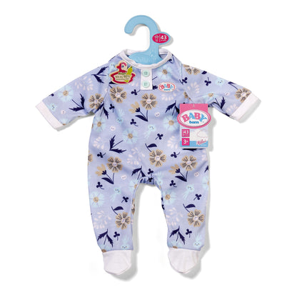 BABY born Blue Floral Romper Outfit for 43cm Dolls