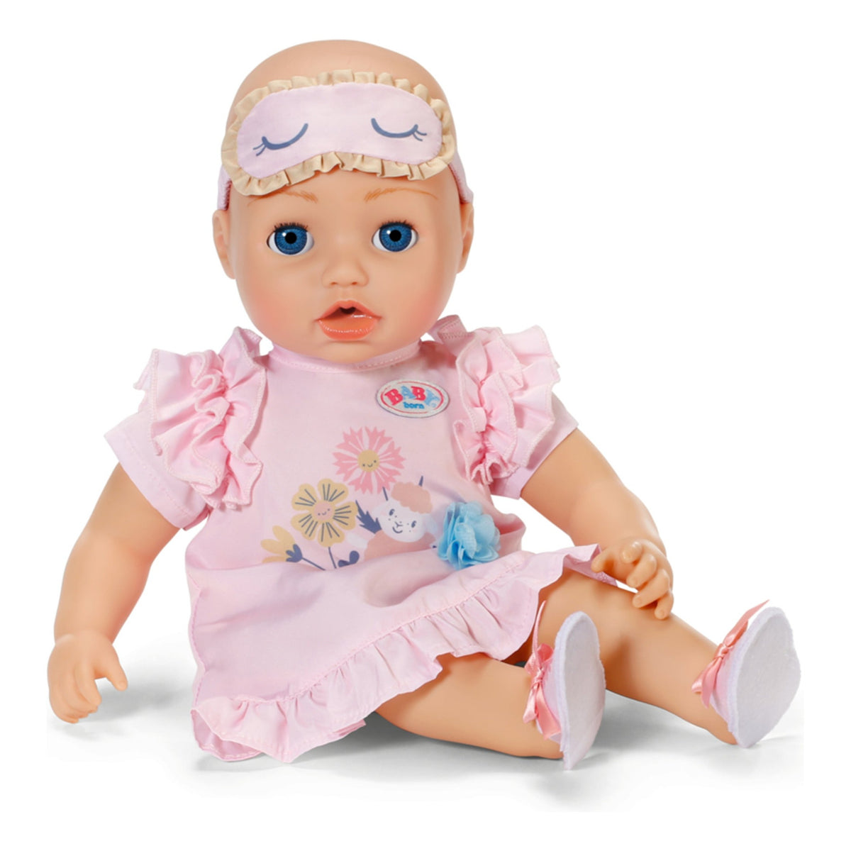 BABY born Night Gown Set with Sleep Mask and Slippers 43cm