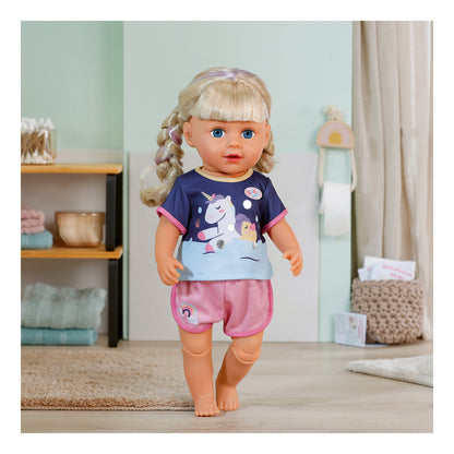 ** Baby Born Unicorn Short Pyjamas 43cm
