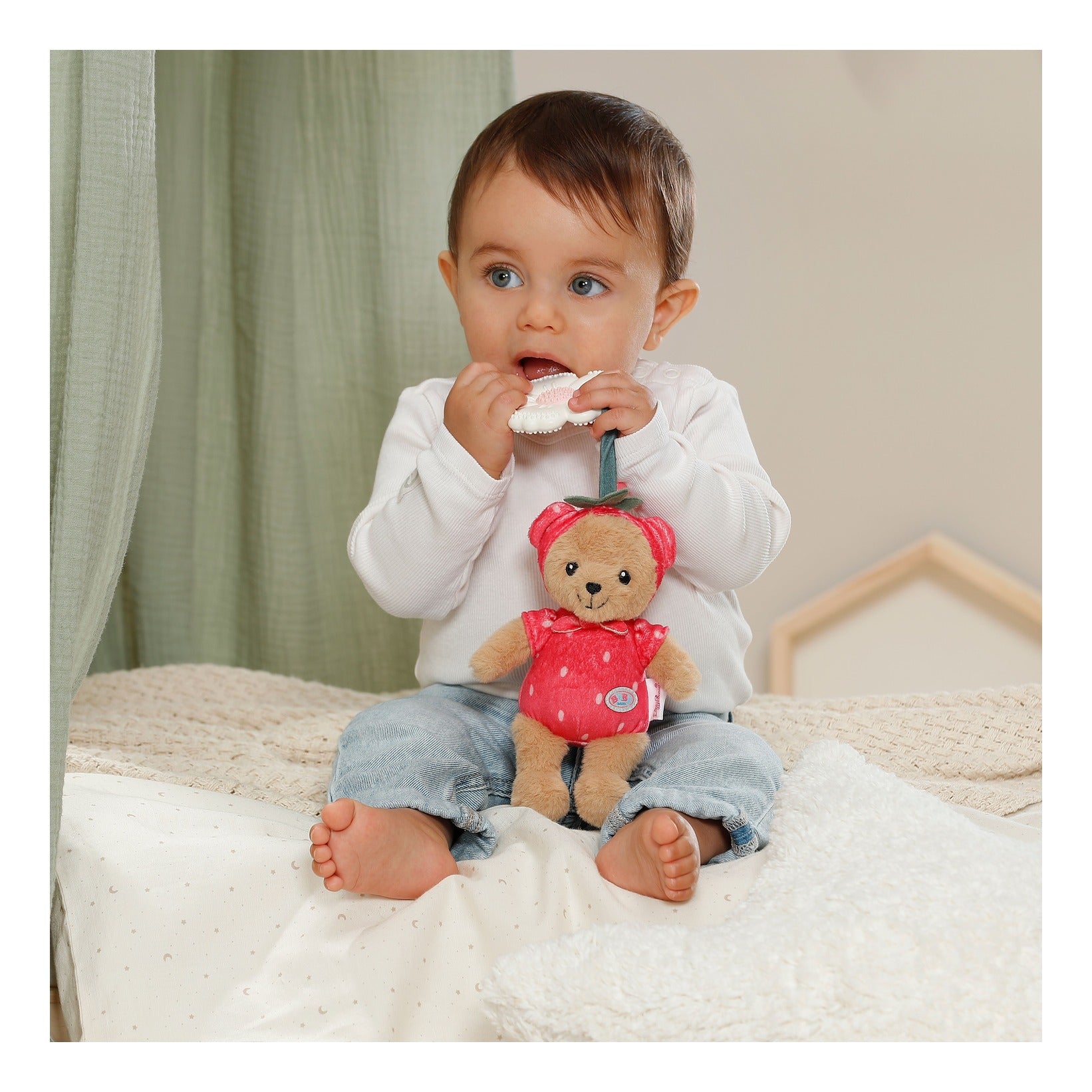 BABY born for babies Teddy Berry 18cm Assorted