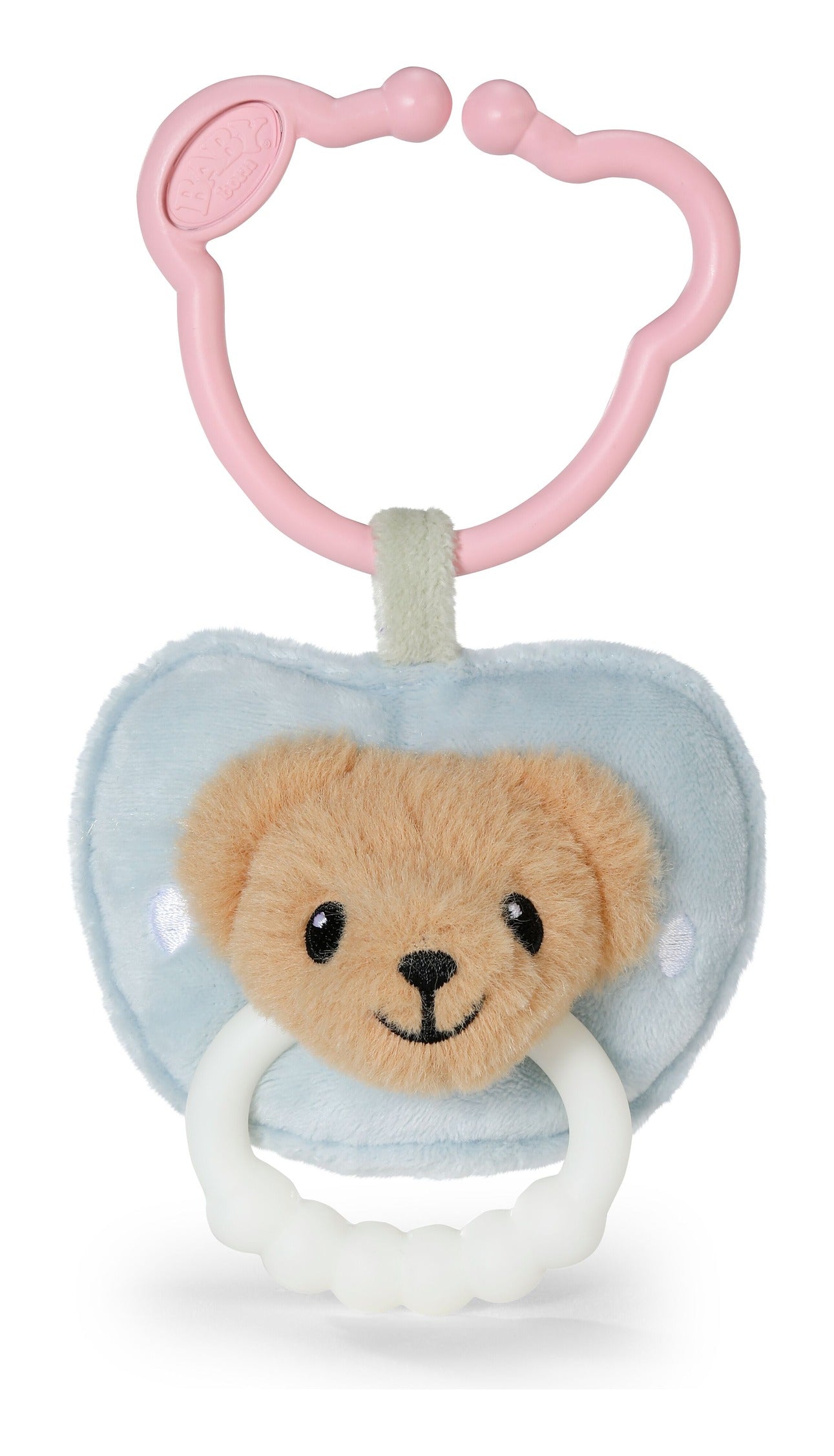BABY born for babies Plush Dummy with Teething Ring