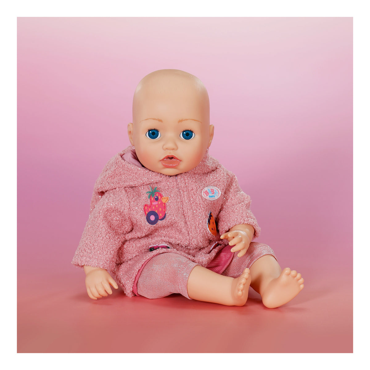 ** Baby Born Coat Set With Dress 43cm