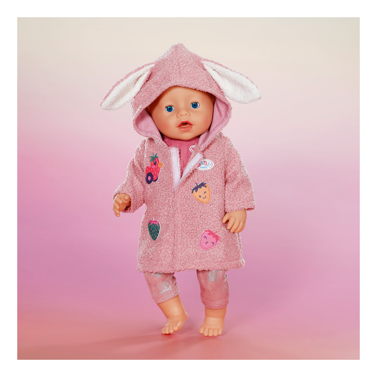 ** Baby Born Coat Set With Dress 43cm