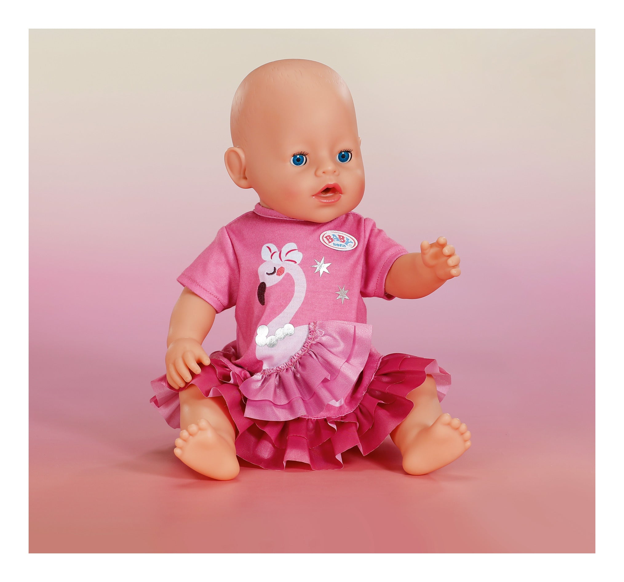 BABY born Flamingo Dress for 43cm Dolls