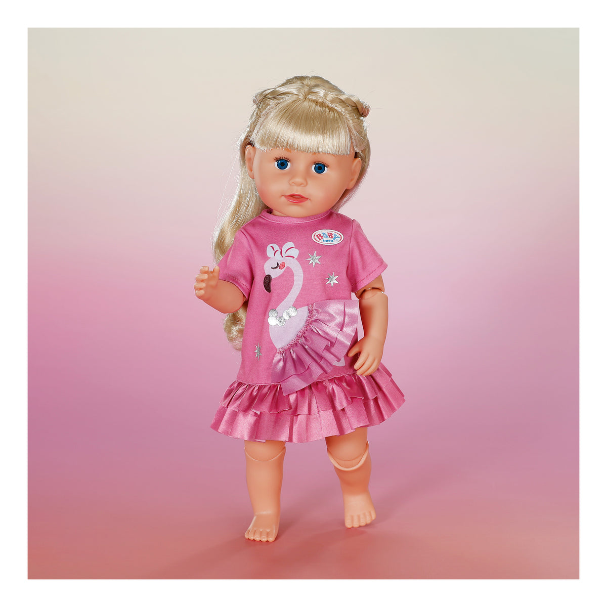 BABY born Flamingo Dress for 43cm Dolls