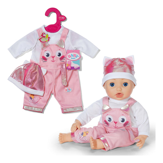 ** Baby Born Onesie With Hat 43cm