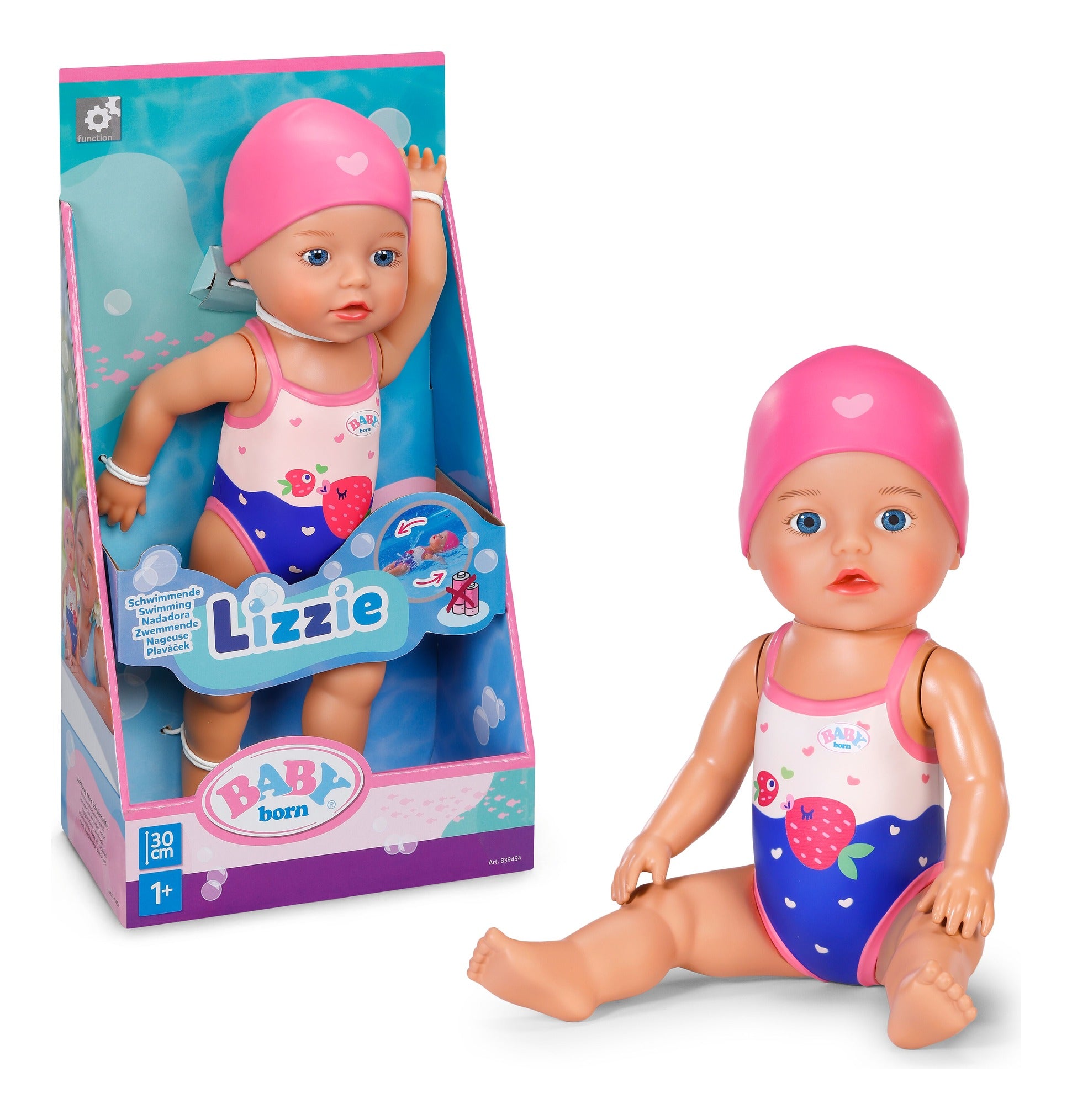 BABY born Swimming Lizzie Doll 30cm