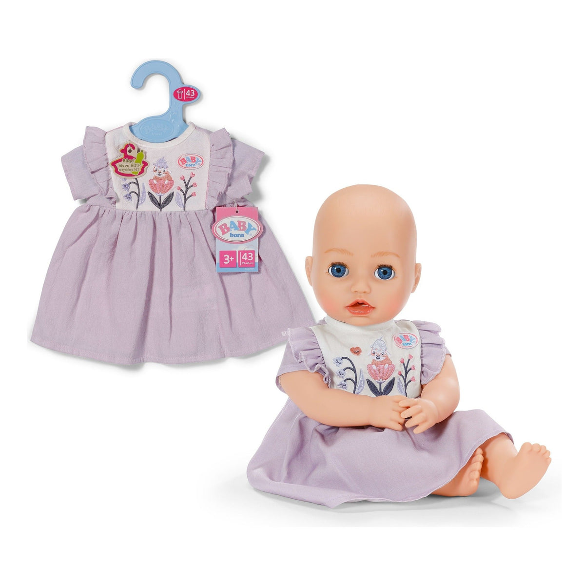 BABY born Forest Dress for 43cm Dolls