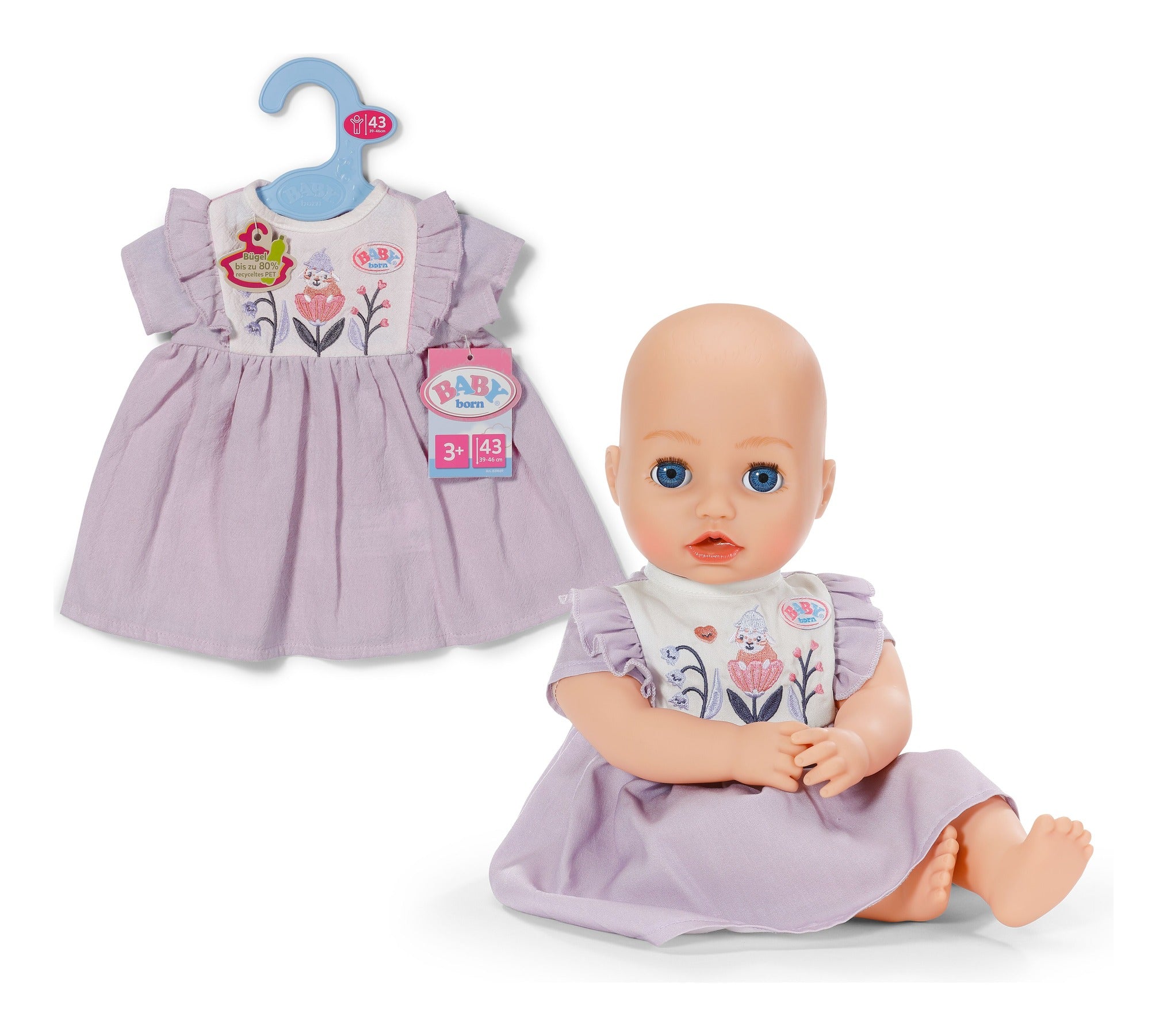 BABY born Forest Dress for 43cm Dolls