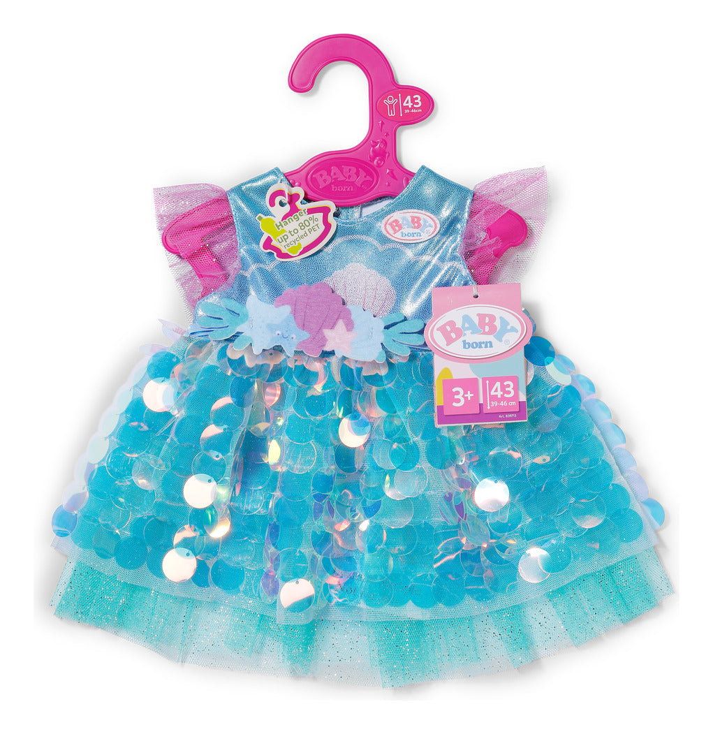 BABY born Mermaid Outfit Dress for 43cm Dolls