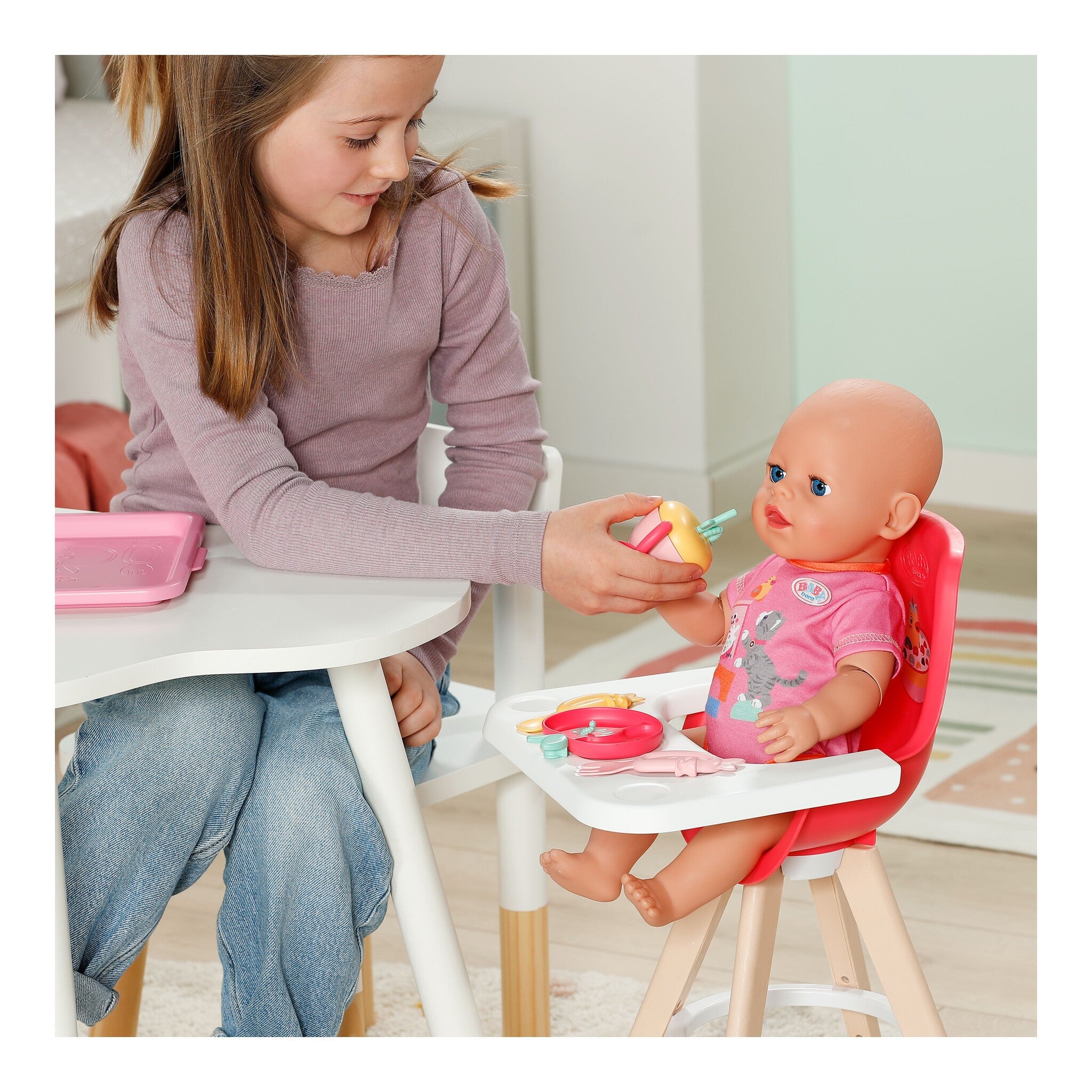 BABY born Highchair for Dolls up to 43cm