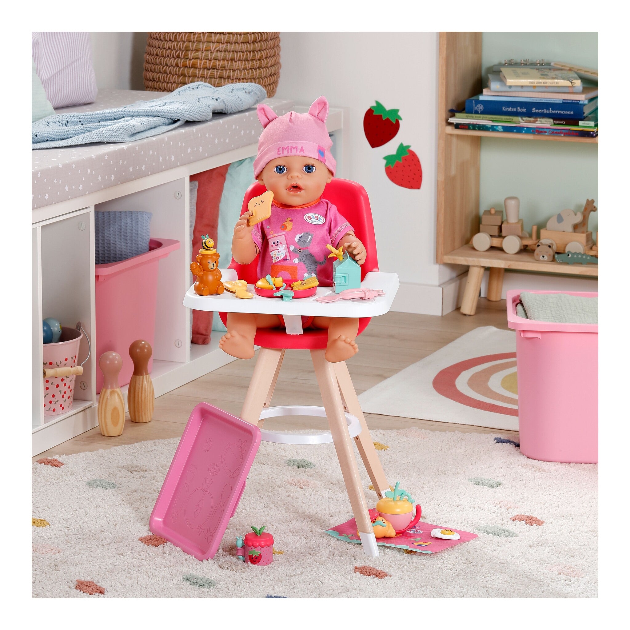 BABY born Highchair for Dolls up to 43cm