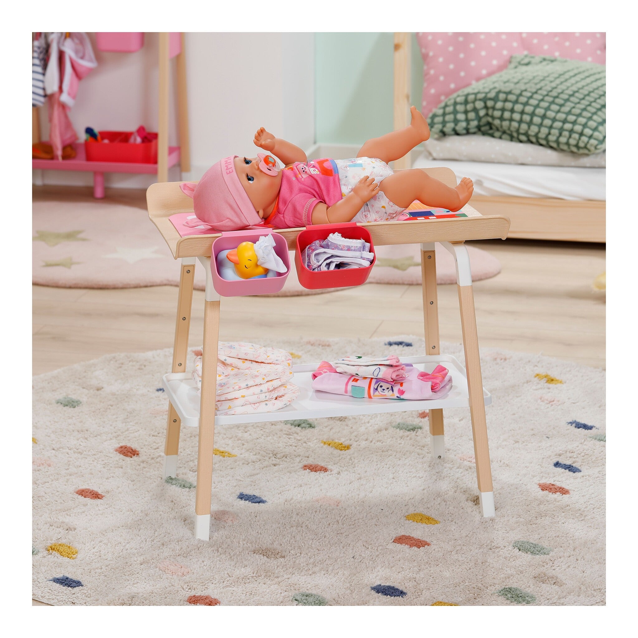 BABY born Scandi-Style Doll Changing Table