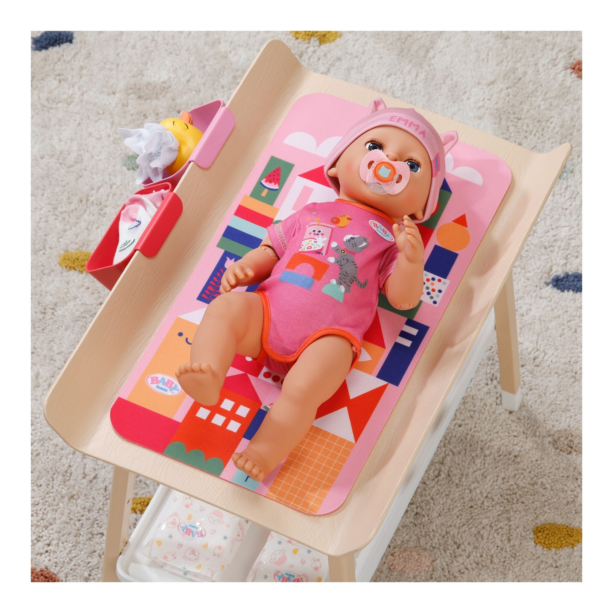 BABY born Scandi-Style Doll Changing Table