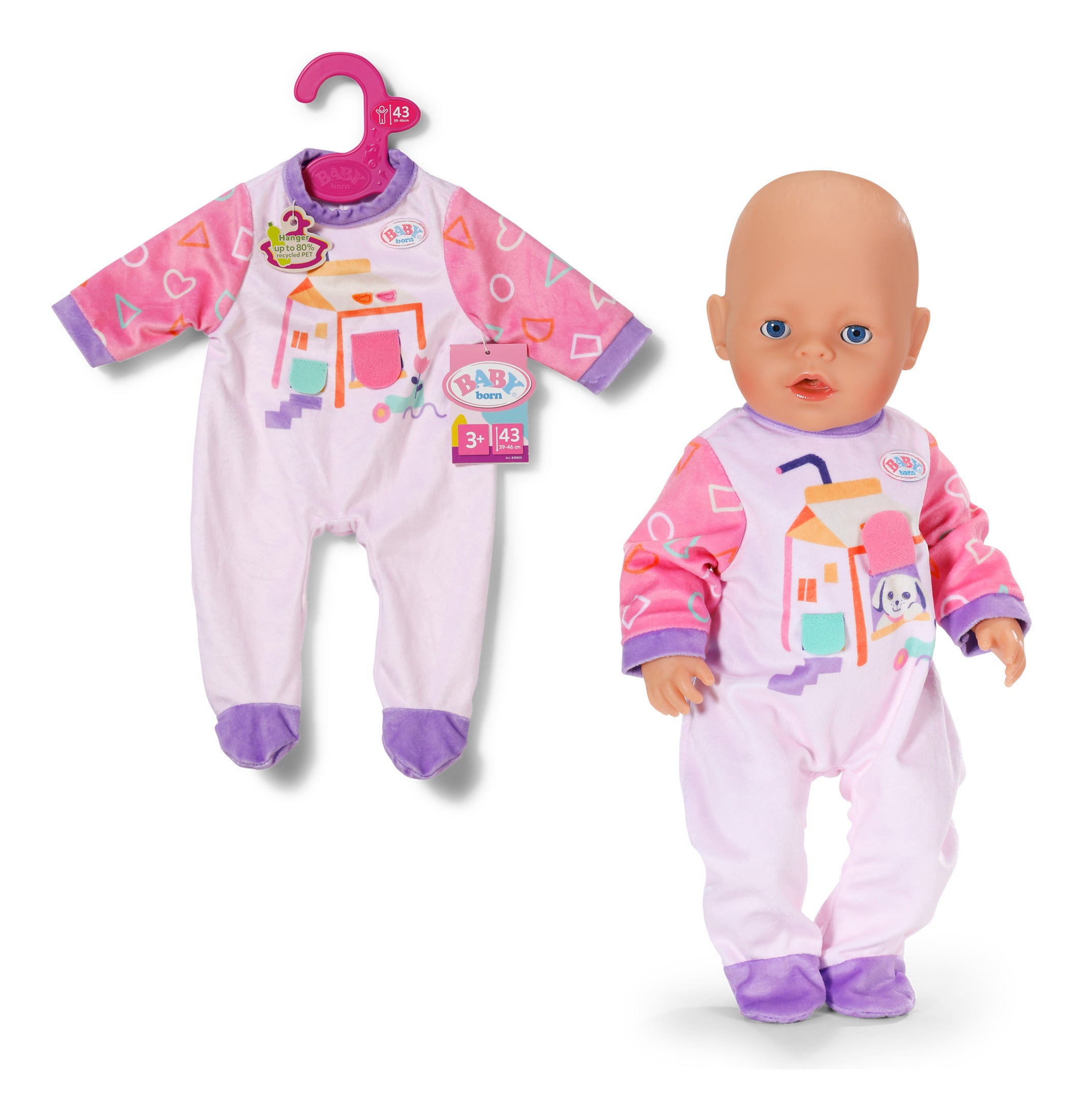 BABY born Lucky Romper for 43cm Dolls