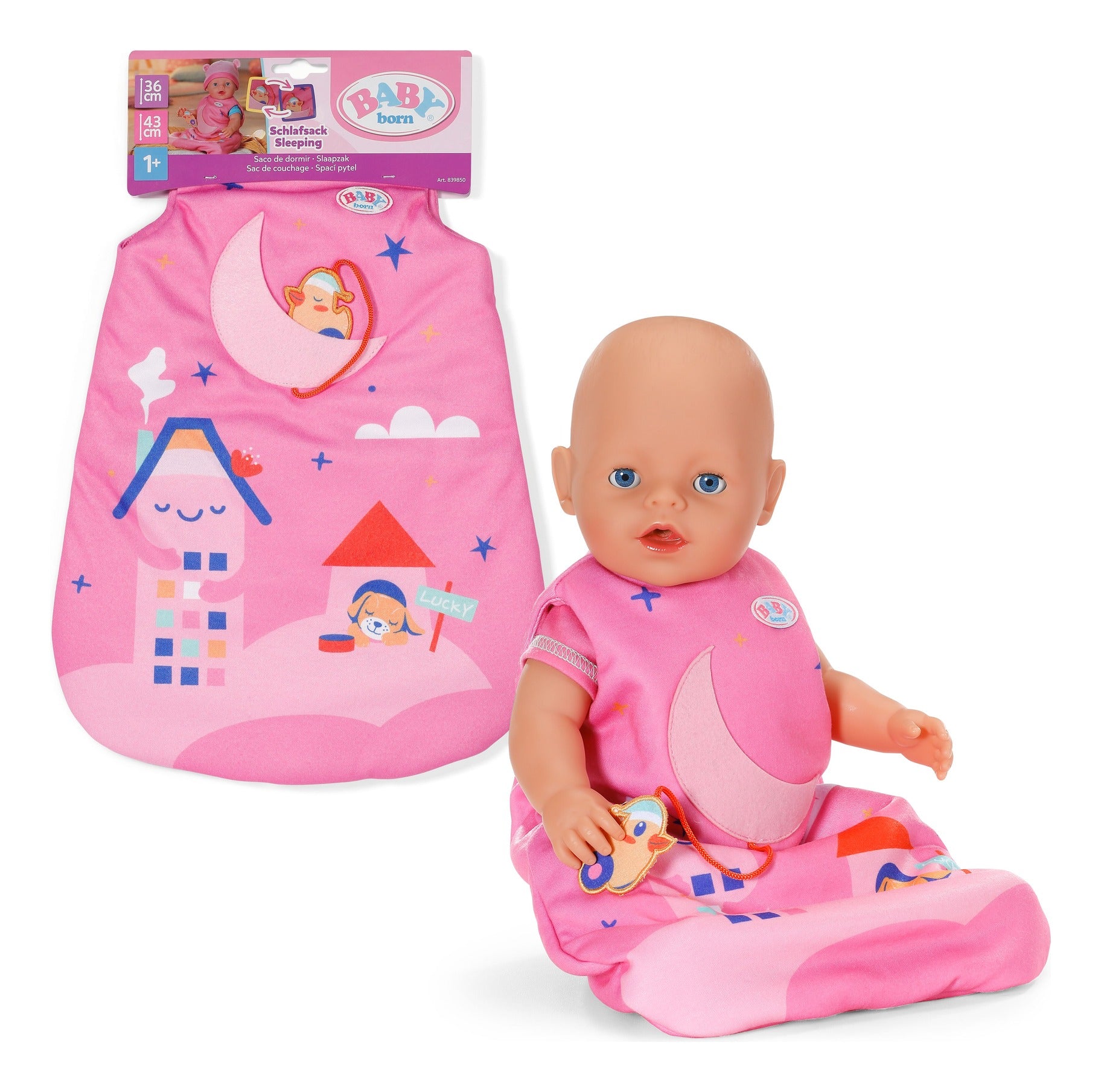 BABY born Moon Sleeping Bag for 36–43cm Dolls