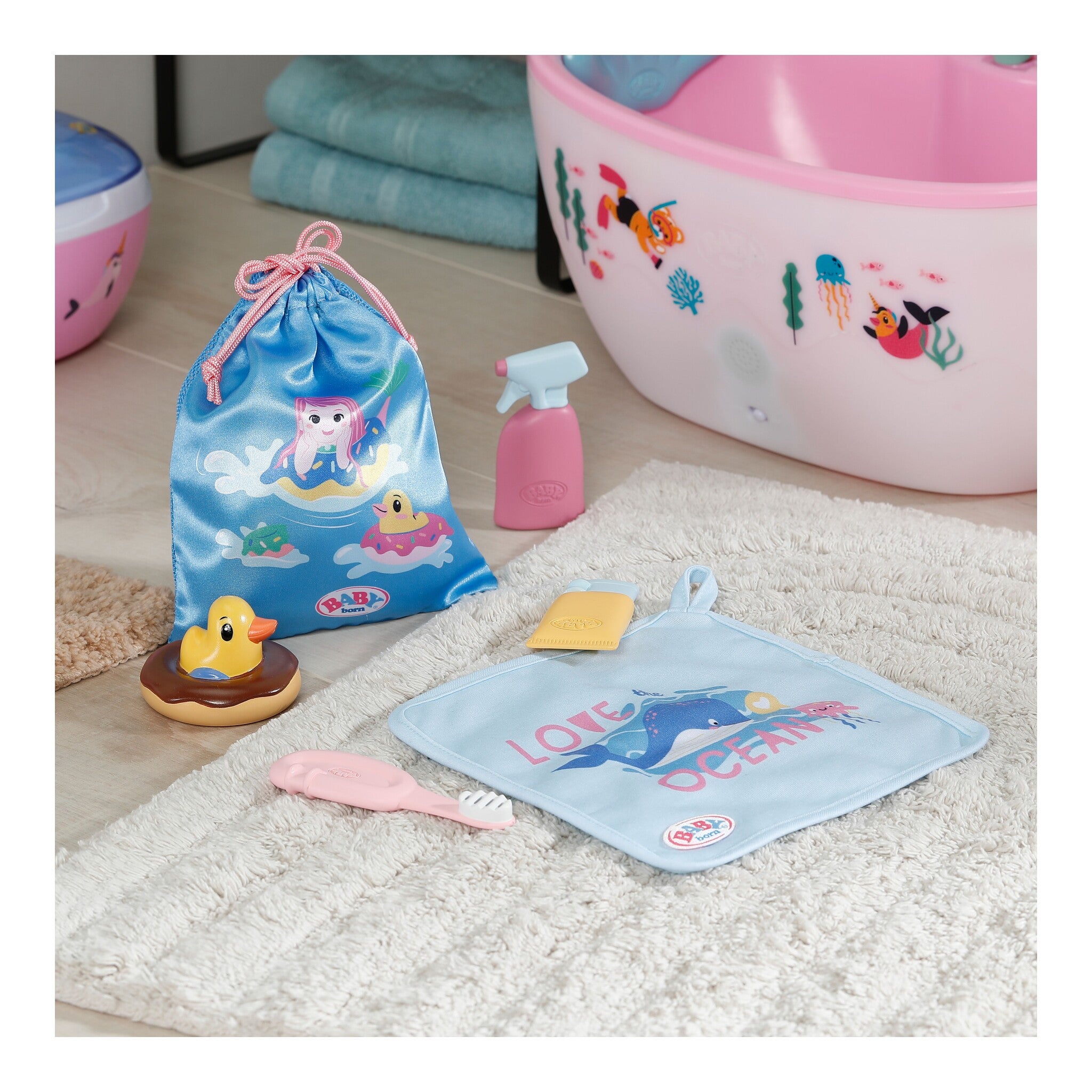 BABY born Bath Fun Kit with Click & Play Accessories