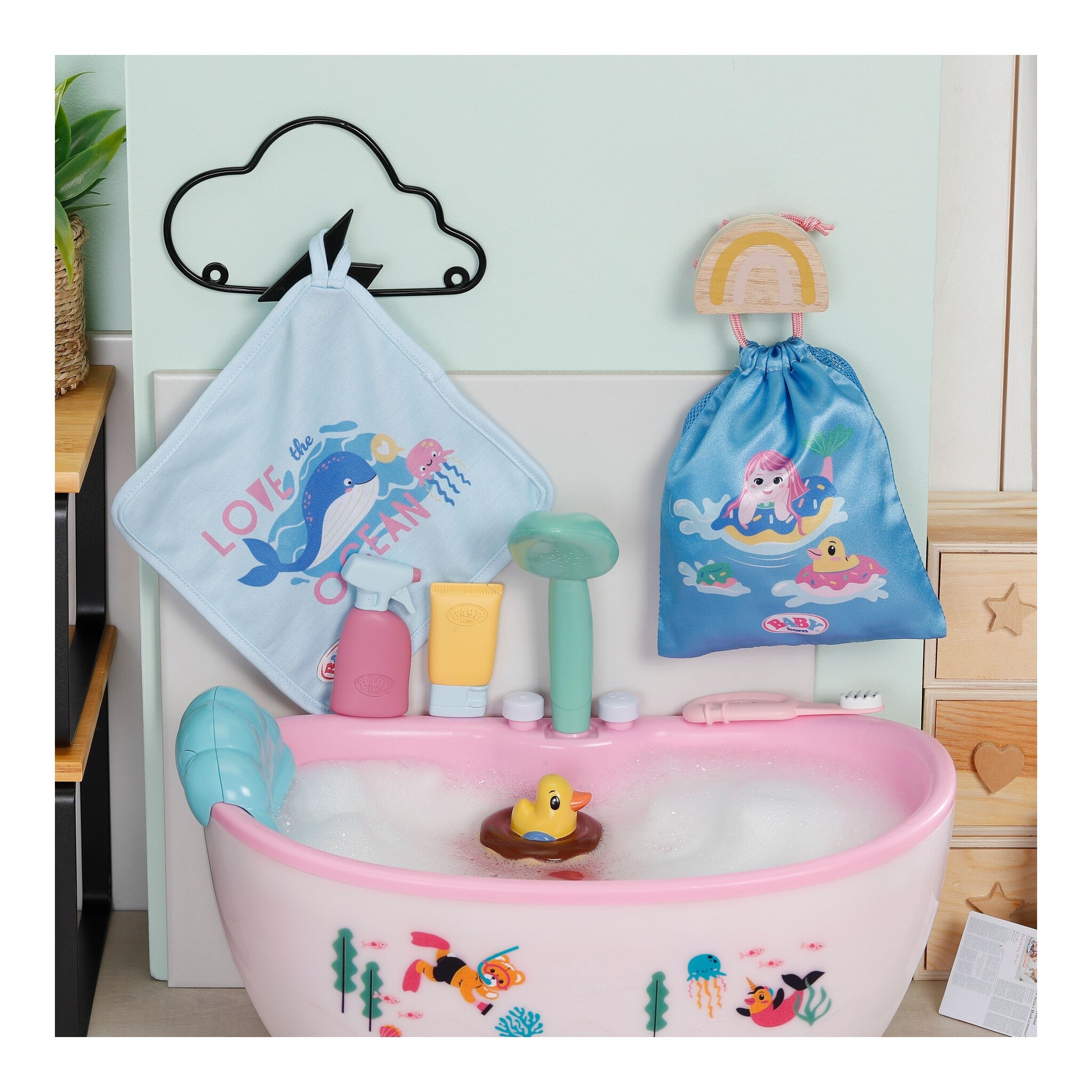 BABY born Bath Fun Kit with Click & Play Accessories