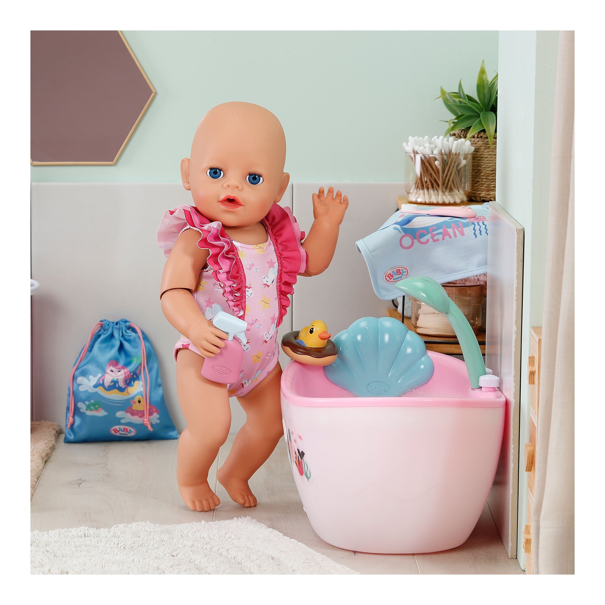 BABY born Bath Fun Kit with Click & Play Accessories