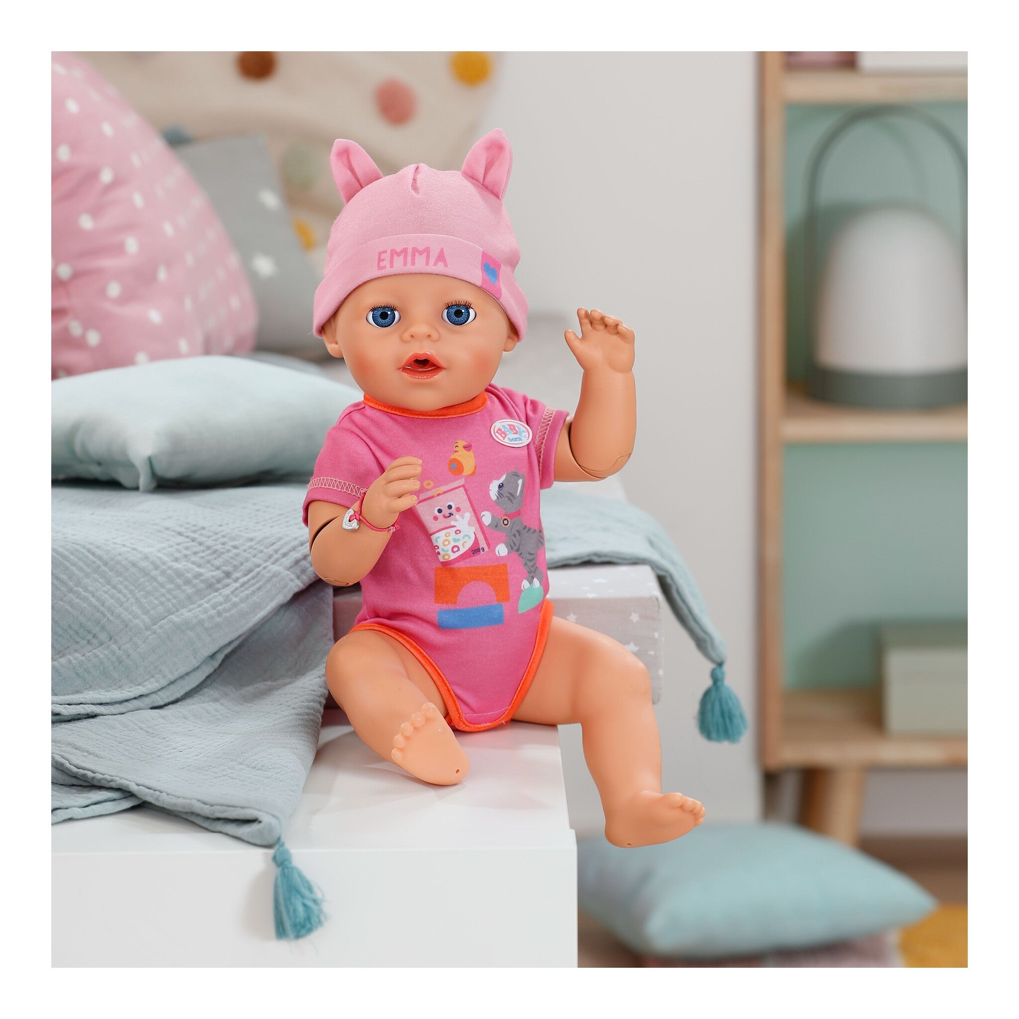 BABY born Emma Click & Play 43cm Interactive Baby Doll