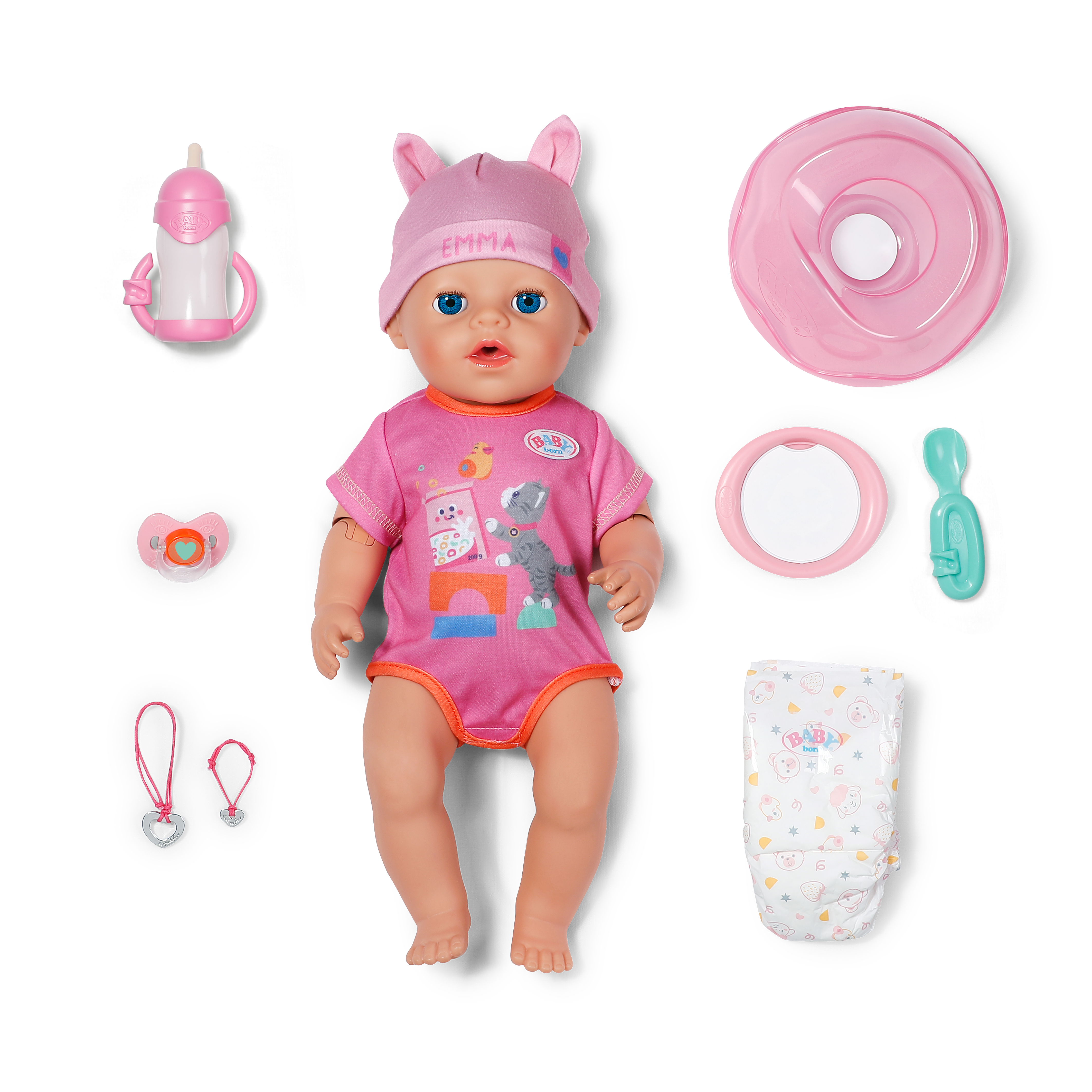 BABY born Emma Click & Play 43cm Interactive Baby Doll