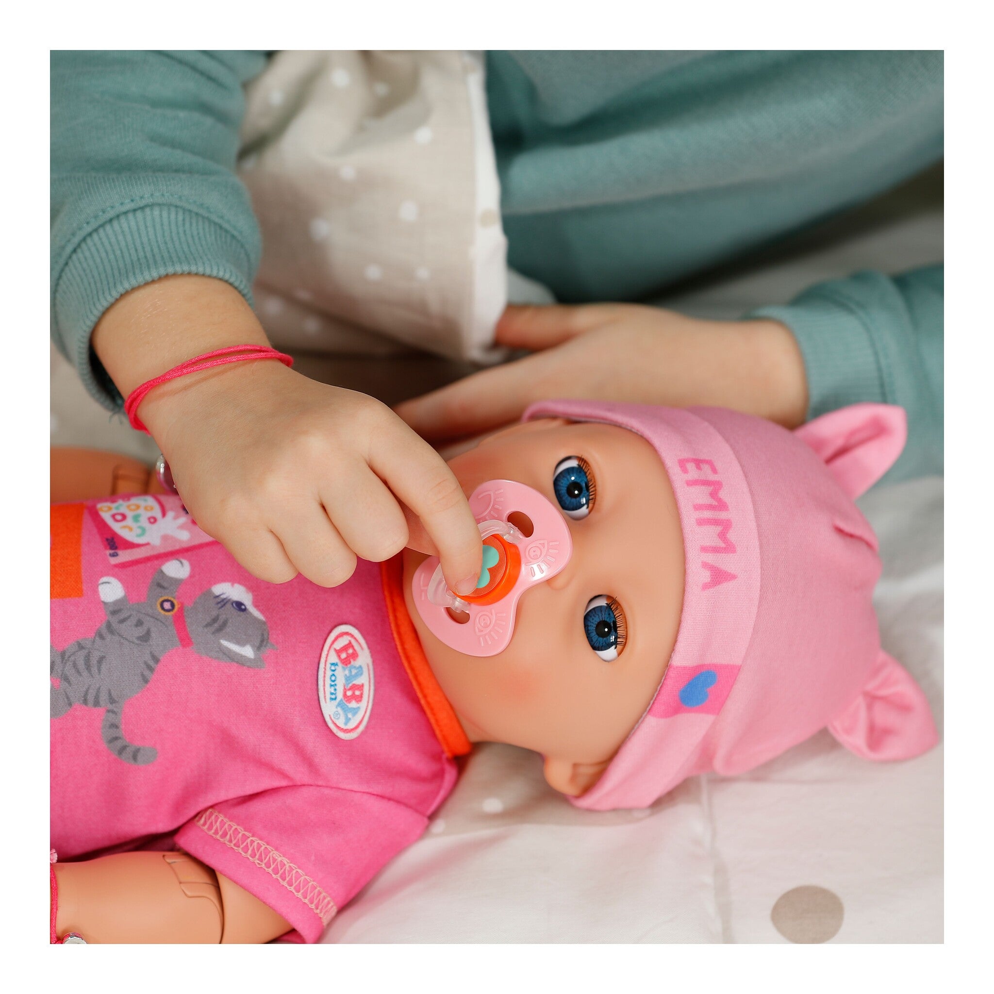BABY born Emma Click & Play 43cm Interactive Baby Doll