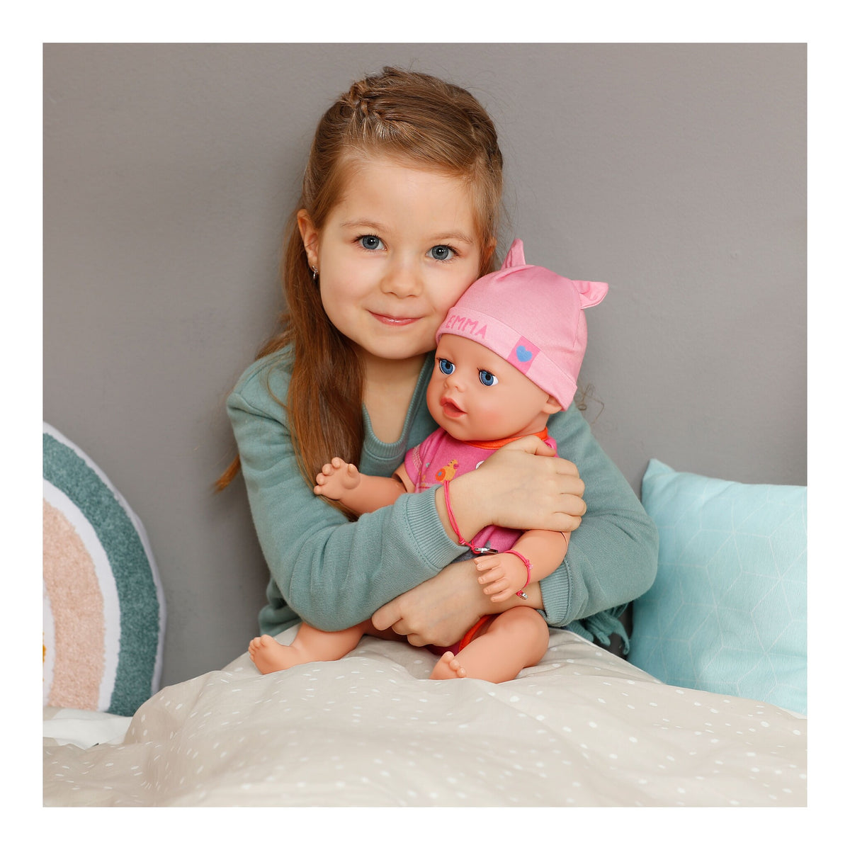 BABY born Emma Click & Play 43cm Interactive Baby Doll