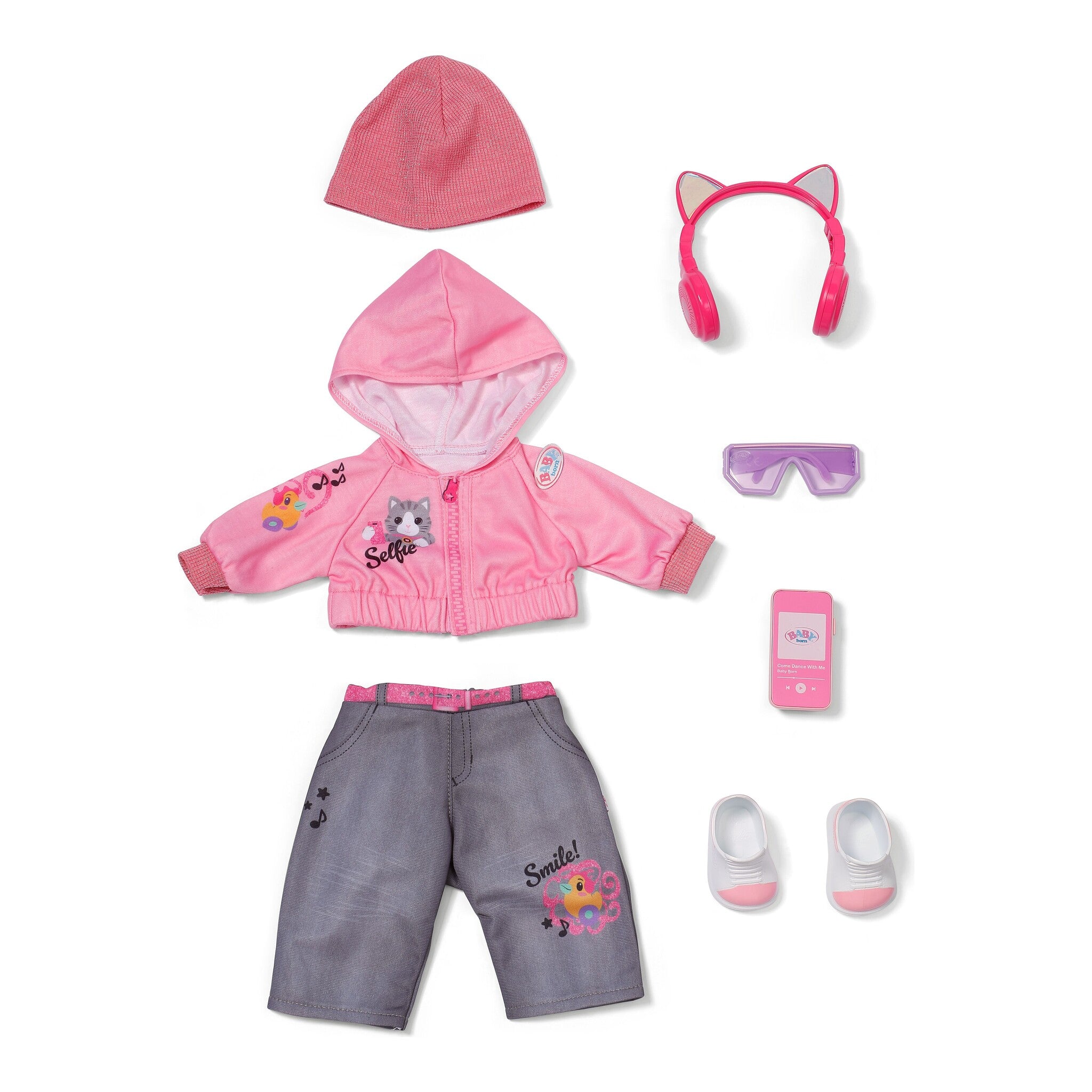 BABY born Cool Girl Outfit for 43cm Dolls
