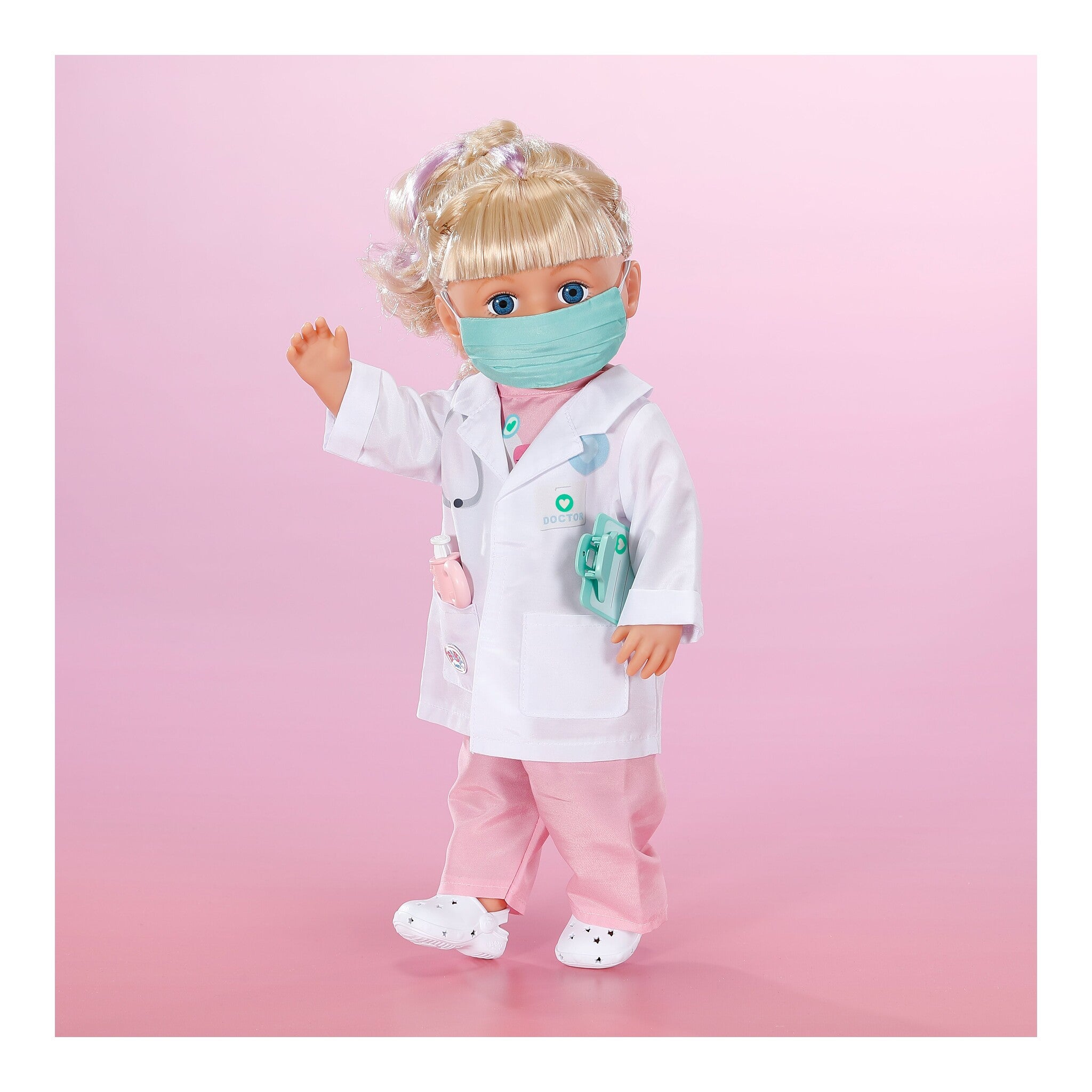 BABY born Doctor Outfit 43cm with Click & Play Accessories