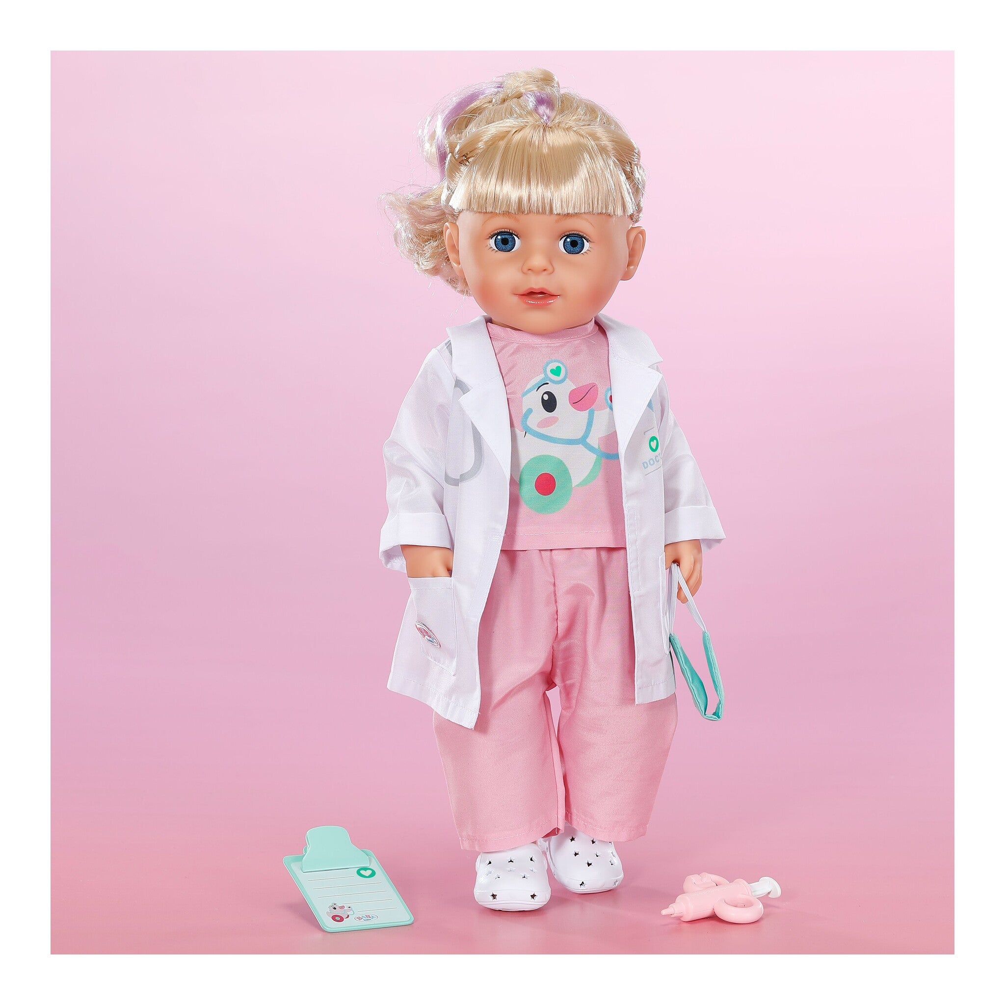 BABY born Doctor Outfit 43cm with Click & Play Accessories