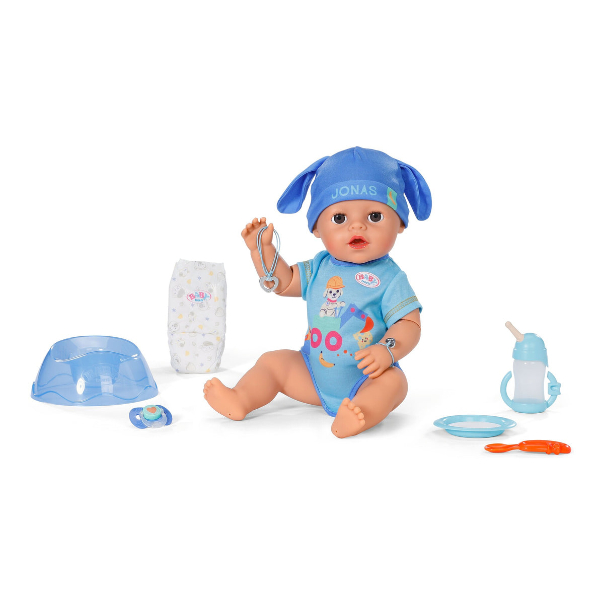 BABY born Jonas Click & Play Interactive Doll 43cm