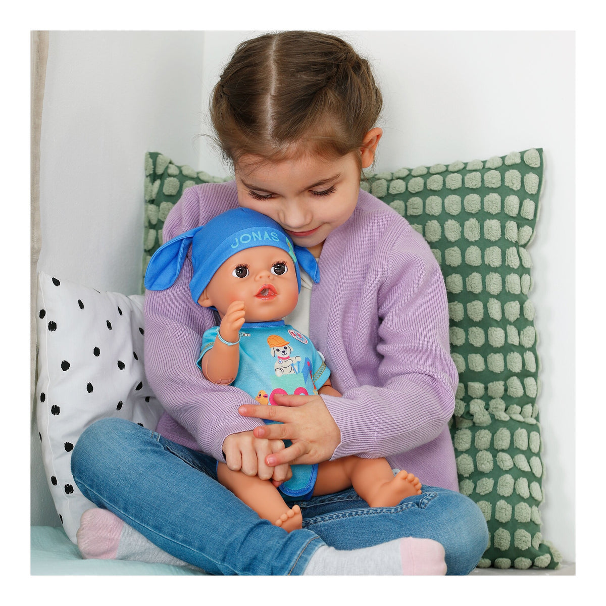 BABY born Jonas Click & Play Interactive Doll 43cm