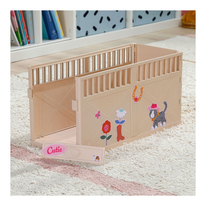 BABY born My Horse Cutie with Stable Box