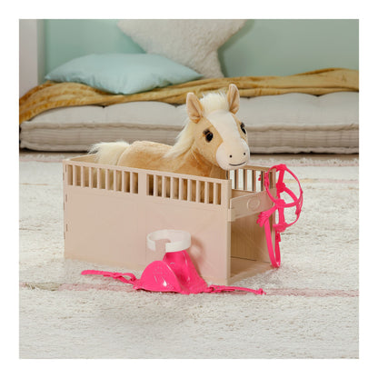 BABY born My Horse Cutie with Stable Box