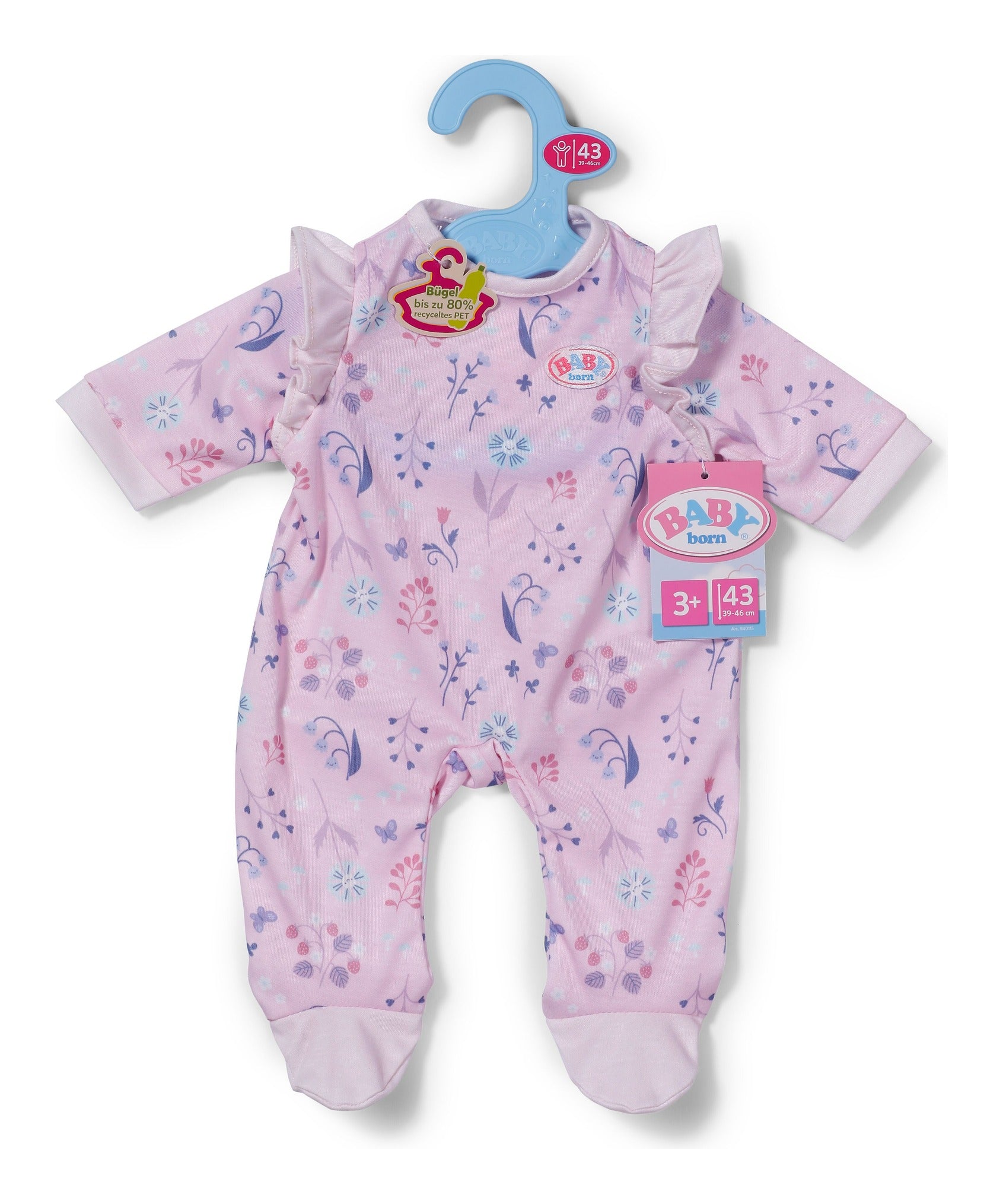 BABY born Pink Forest Romper for 43cm Dolls