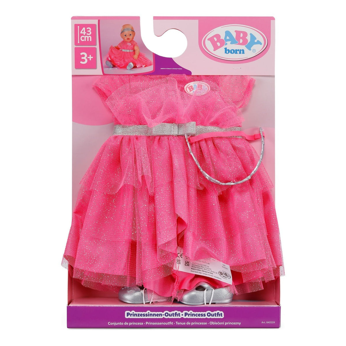Baby Born Princess Outfit 43cm