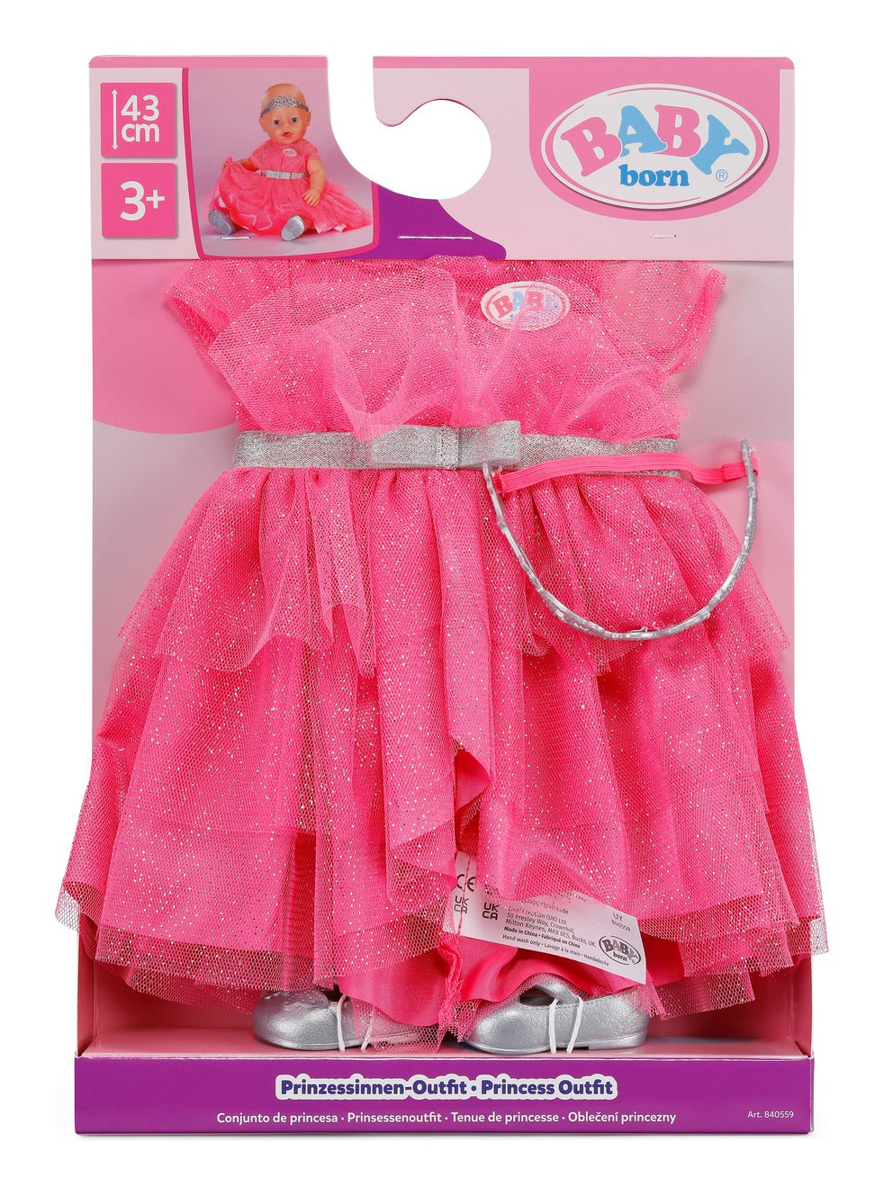 Baby Born Princess Outfit 43cm