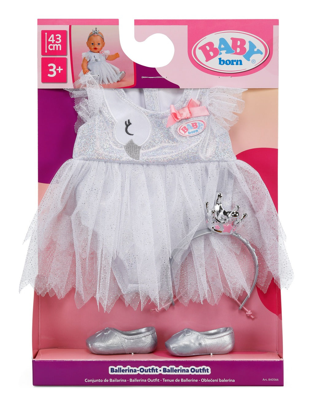 BABY born Ballerina Outfit for 43cm Dolls