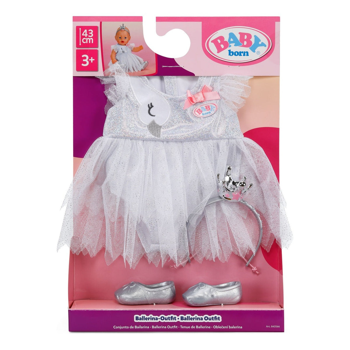 BABY born Ballerina Outfit for 43cm Dolls
