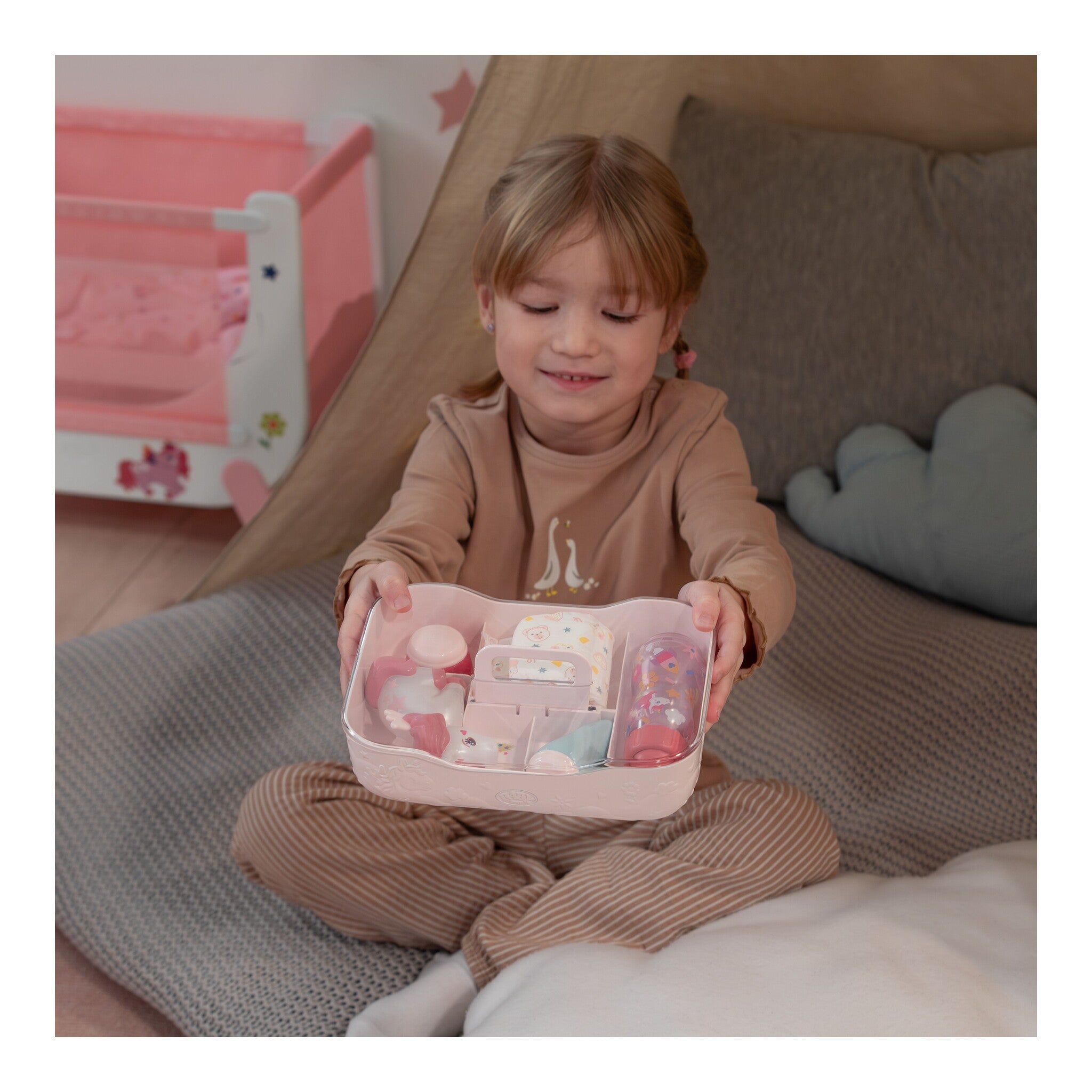 BABY born Unicorn Bedtime Essentials Doll Accessory Set