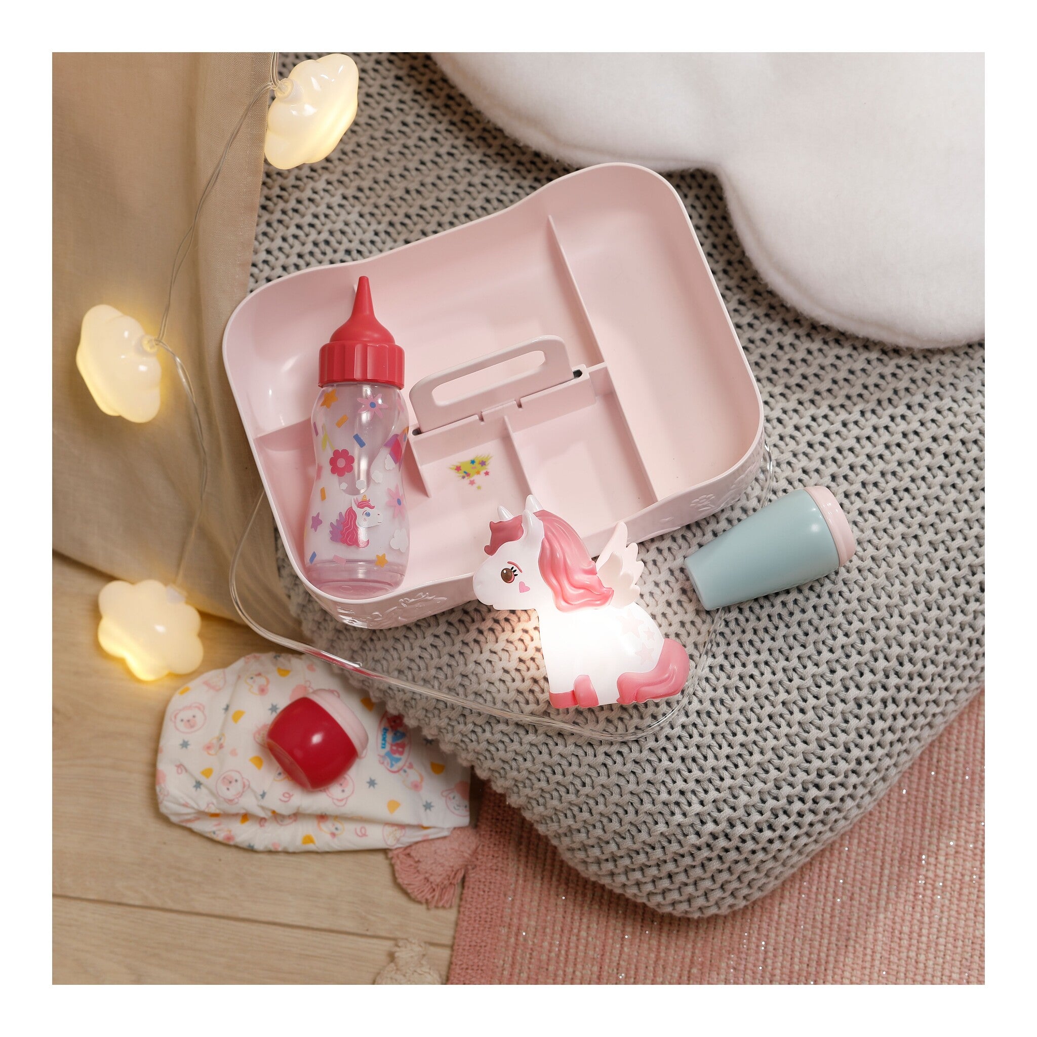 BABY born Unicorn Bedtime Essentials Doll Accessory Set