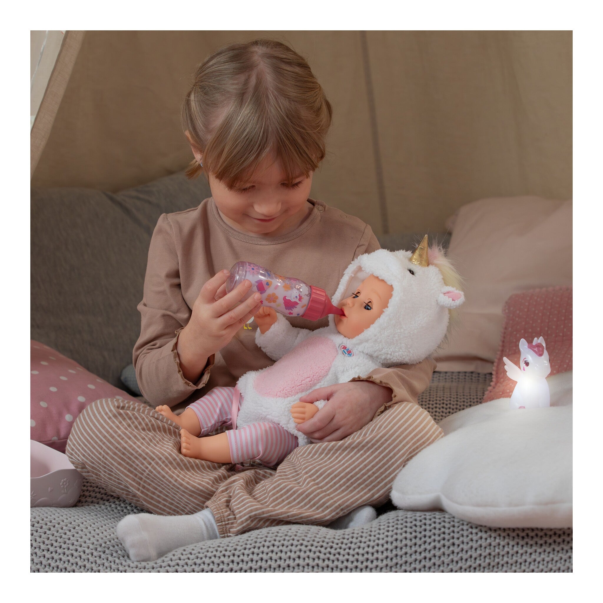 BABY born Unicorn Bedtime Essentials Doll Accessory Set