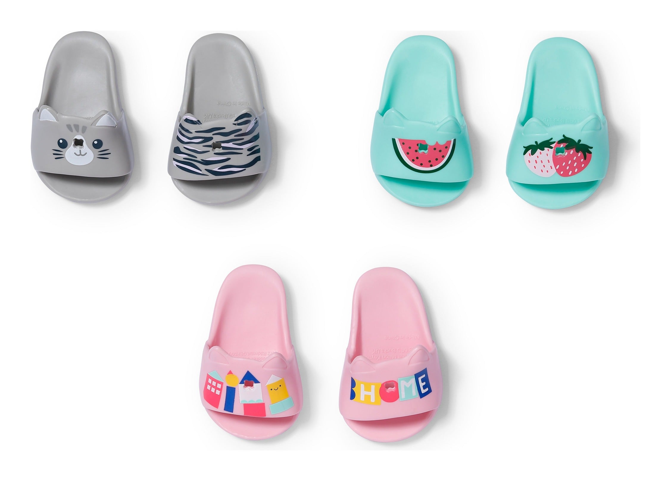 BABY born Slippers for 43cm Dolls – 3 Assorted Designs