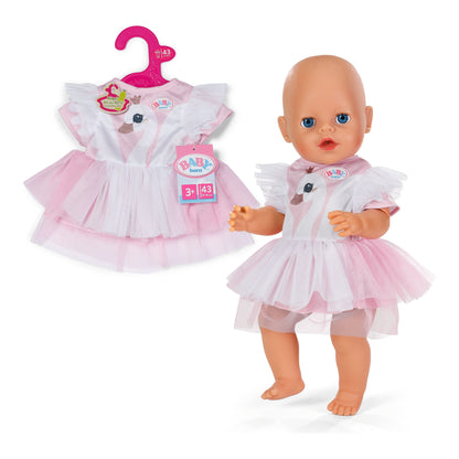 BABY born Swan Dress Outfit for 43cm Dolls