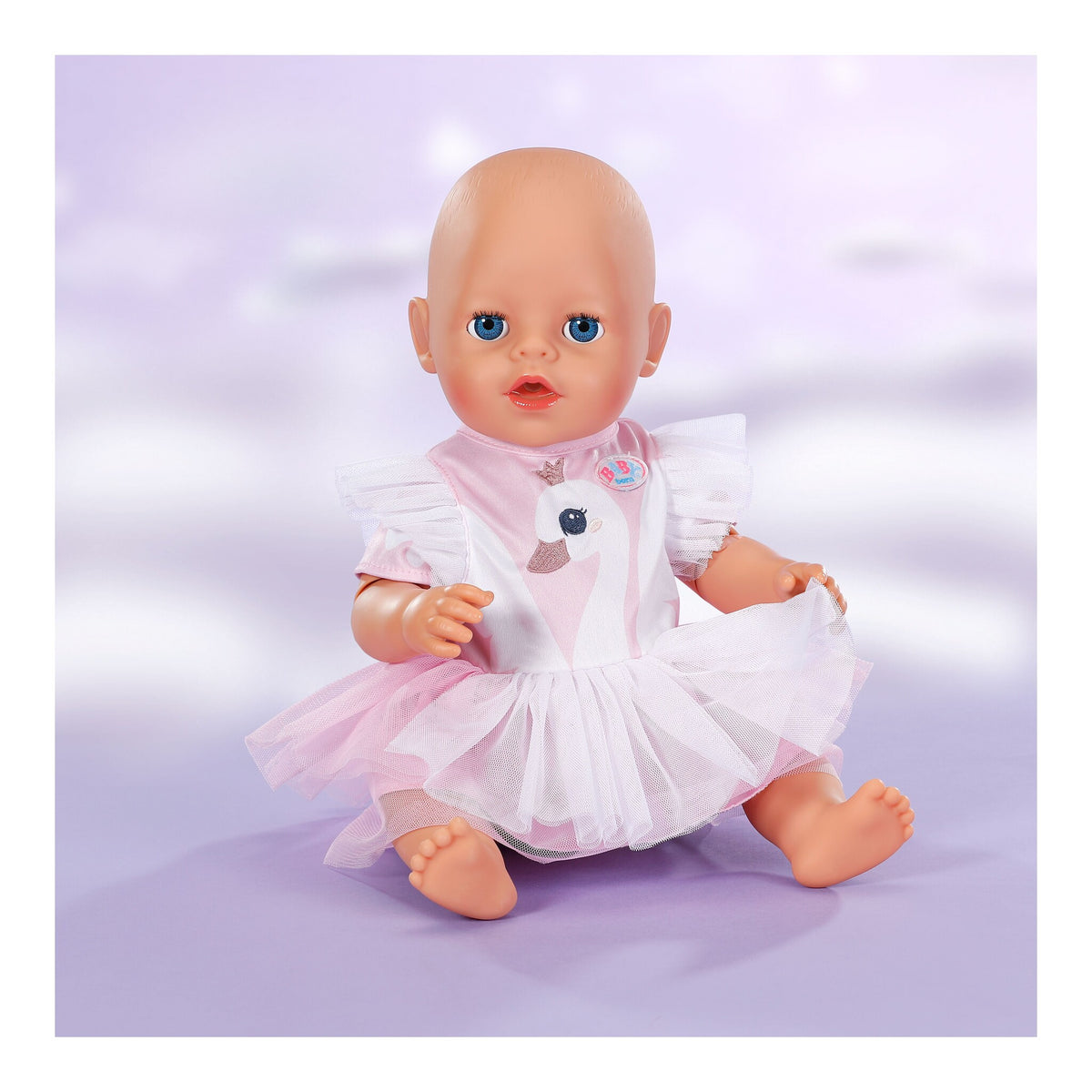 BABY born Swan Dress Outfit for 43cm Dolls