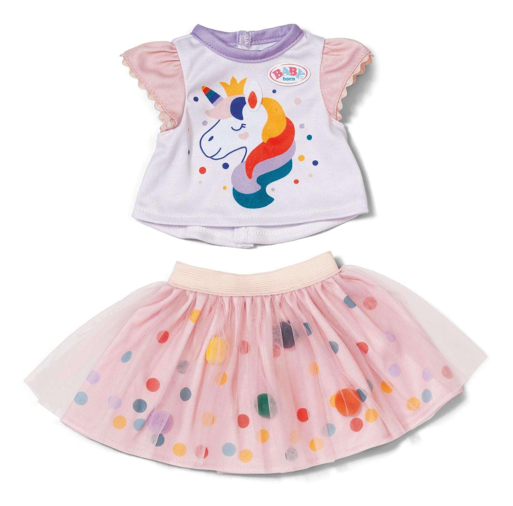 BABY born Unicorn Tutu Dress Outfit for 43cm Dolls