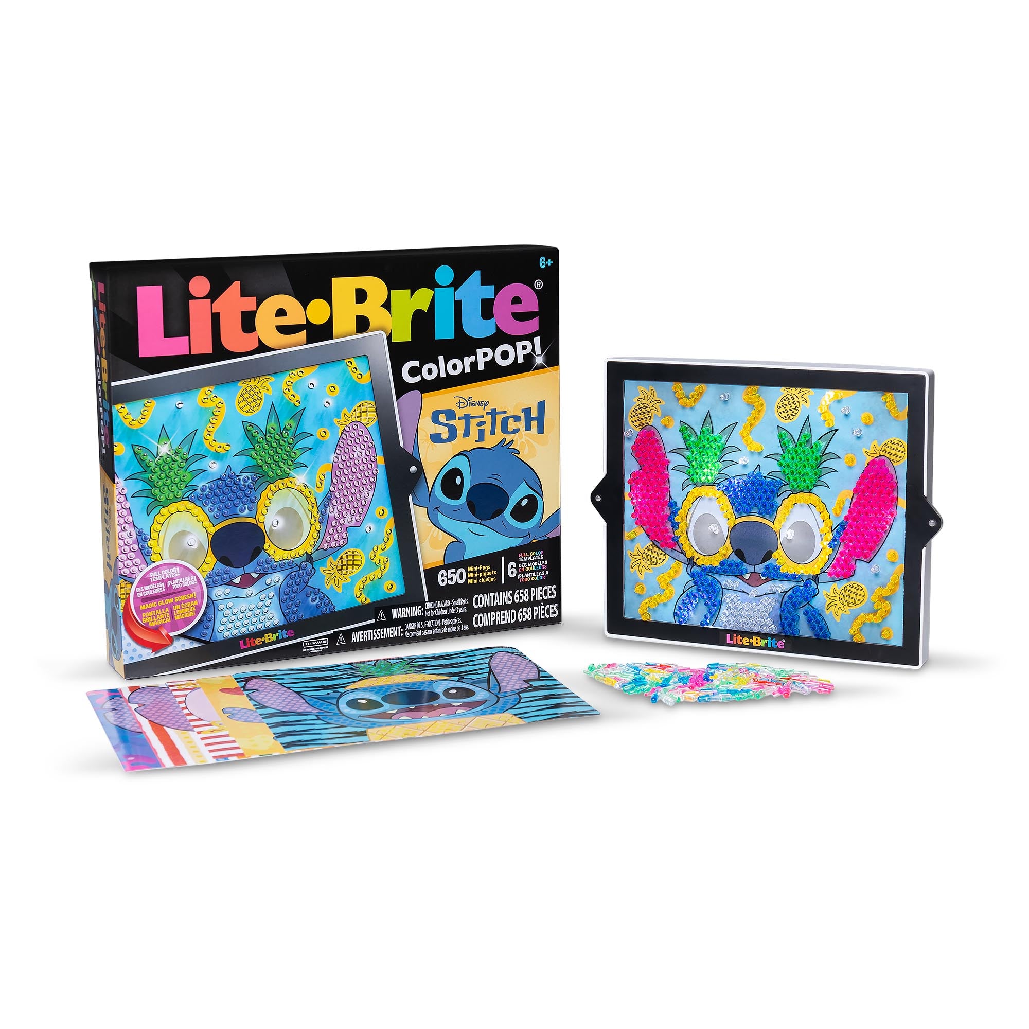 Lite-Brite ColorPOP Disney Stitch Light-Up Art Set