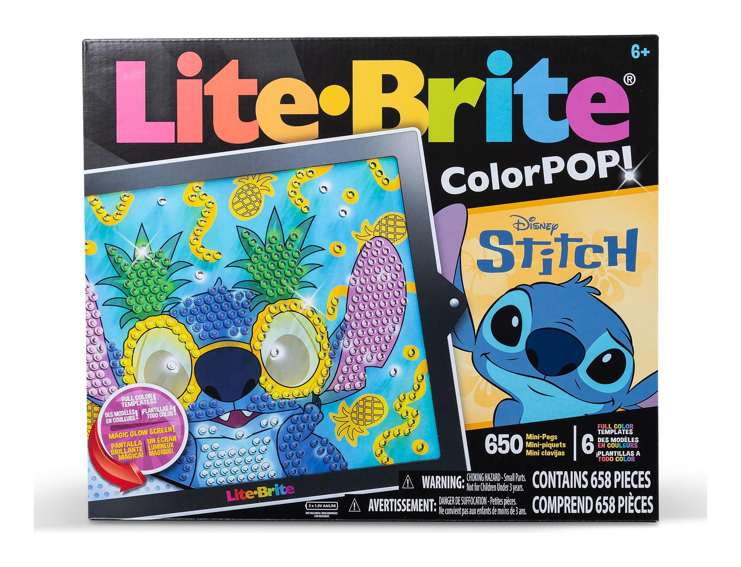 Lite-Brite ColorPOP Disney Stitch Light-Up Art Set