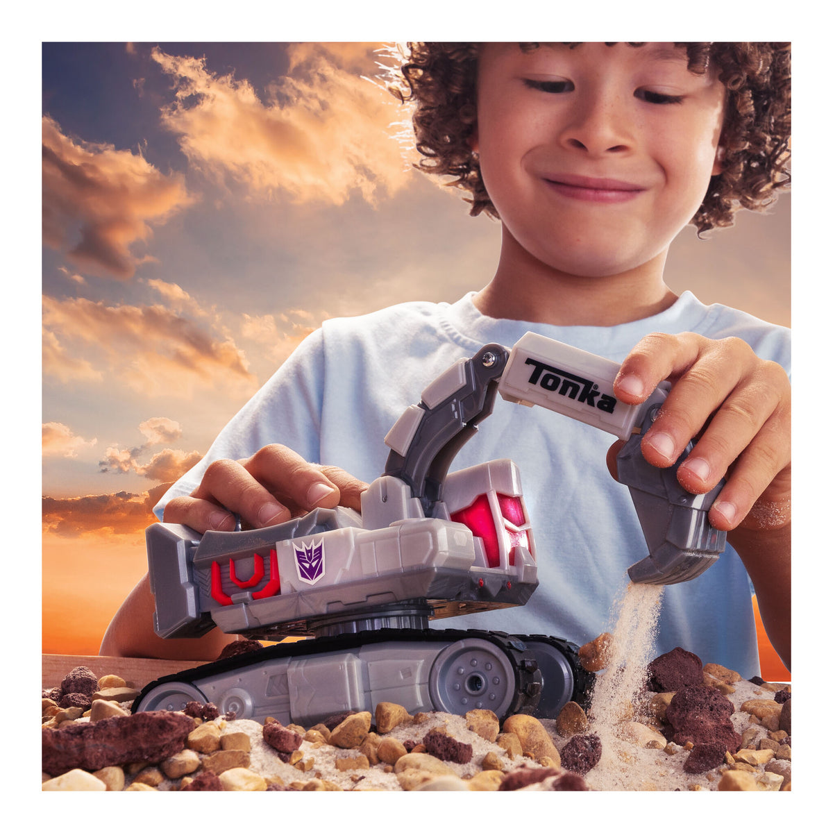 Tonka x Transformers Megatron Excavator